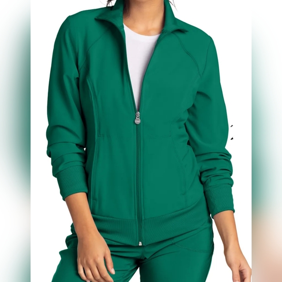 Cherokee Infinity Zip Front Warm Up Jacket - Picture 5 of 5